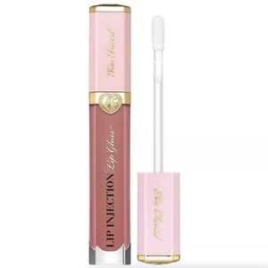 Too Faced Lip Injection Plumping Lip Gloss Wifey For Lifey FULL SIZE .22 oz NIB